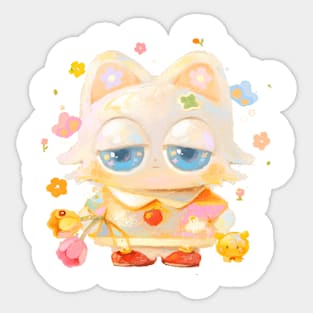 Flower Friend Sticker